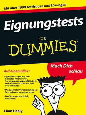 cover image of Eignungstests f&uuml;r Dummies